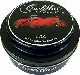 Cera De Carnaúba Cleaner Wax C/ Aplicador 300g - Cadillac 