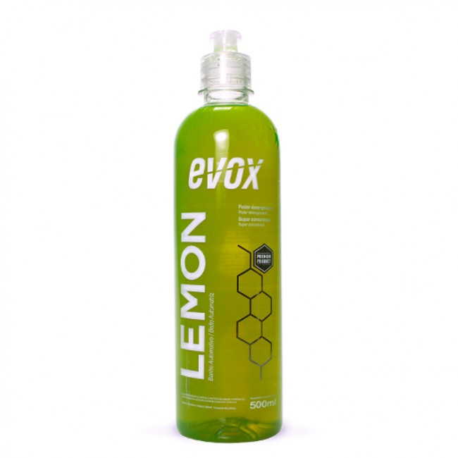 Lemon Shampoo Desengraxante Evox (500ml) Diluição Até 1:150