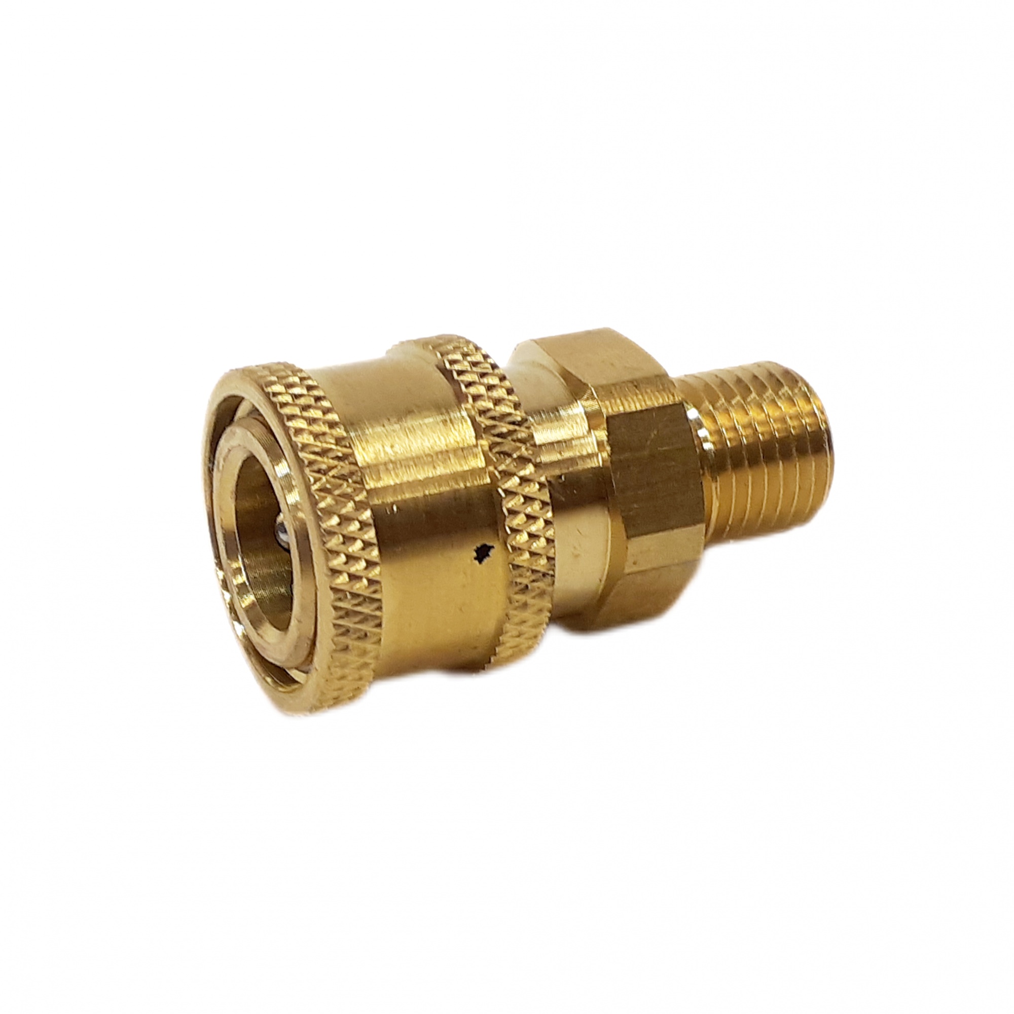 Bico Engate Rapido 1/4 Dourado Para Snow Foan - Detailer