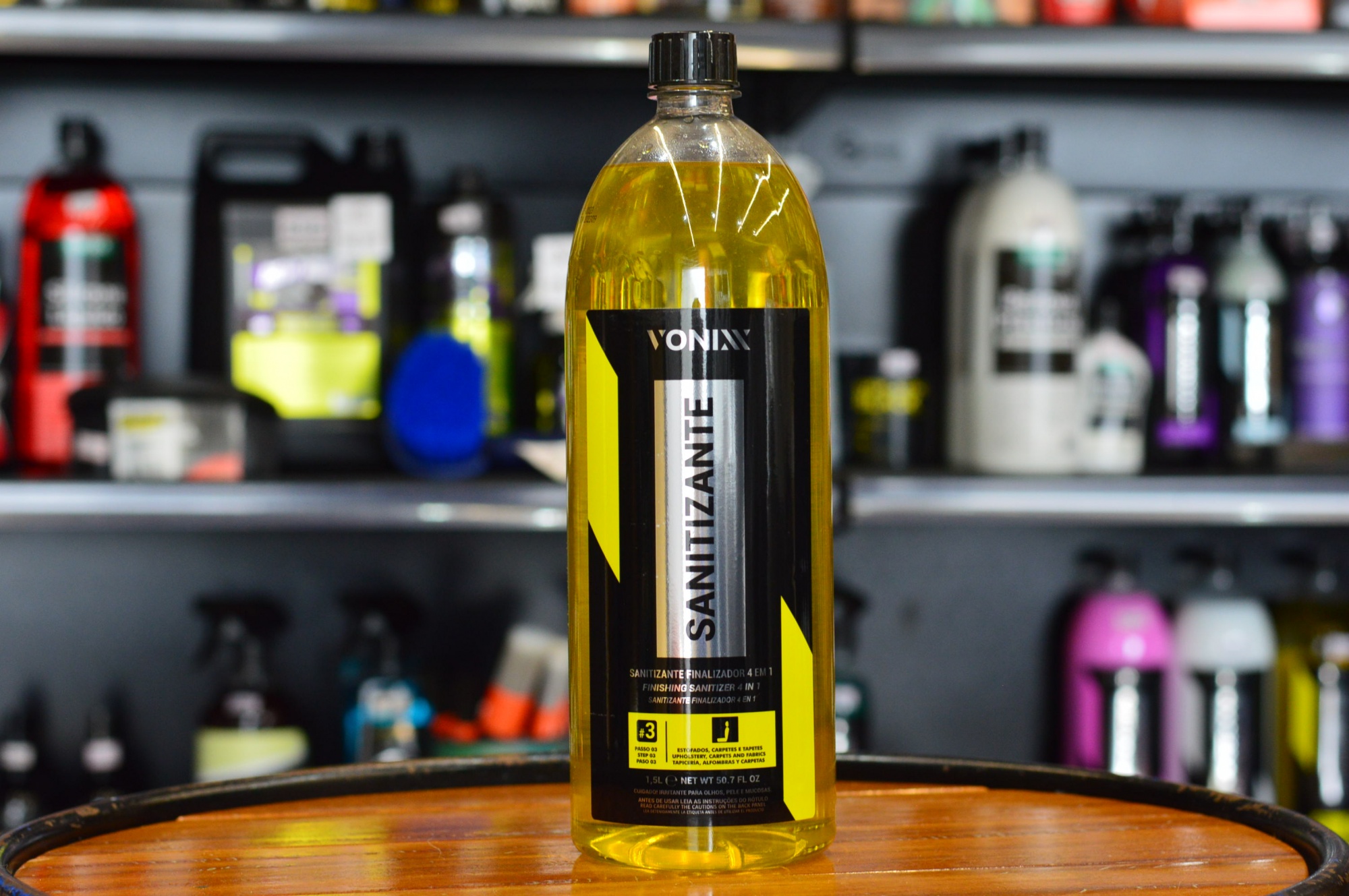 Sanitizante Finalizador 4 Em 1, 1,5l - Vonixx