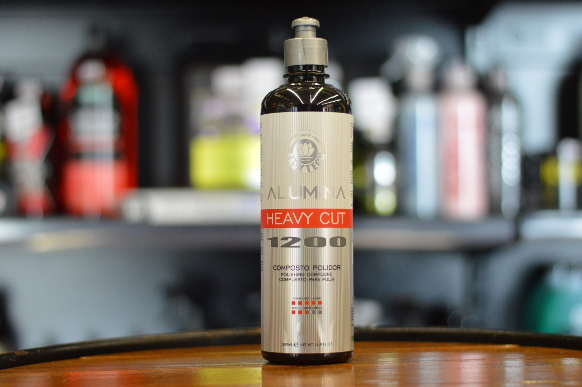 Alumina Heavy Cut 1200 - Composto Polidor De Corte Pesado 500ml Easy Tech