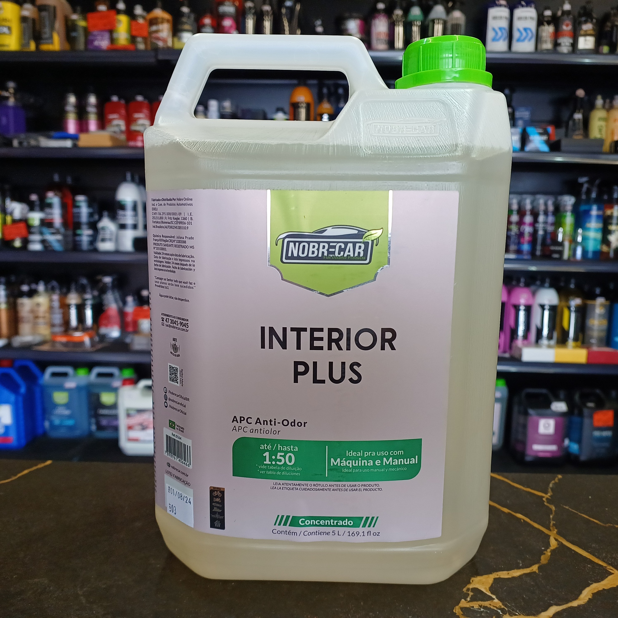 Apc Anti-odor Interior Plus 5 Litros. Nobrecar