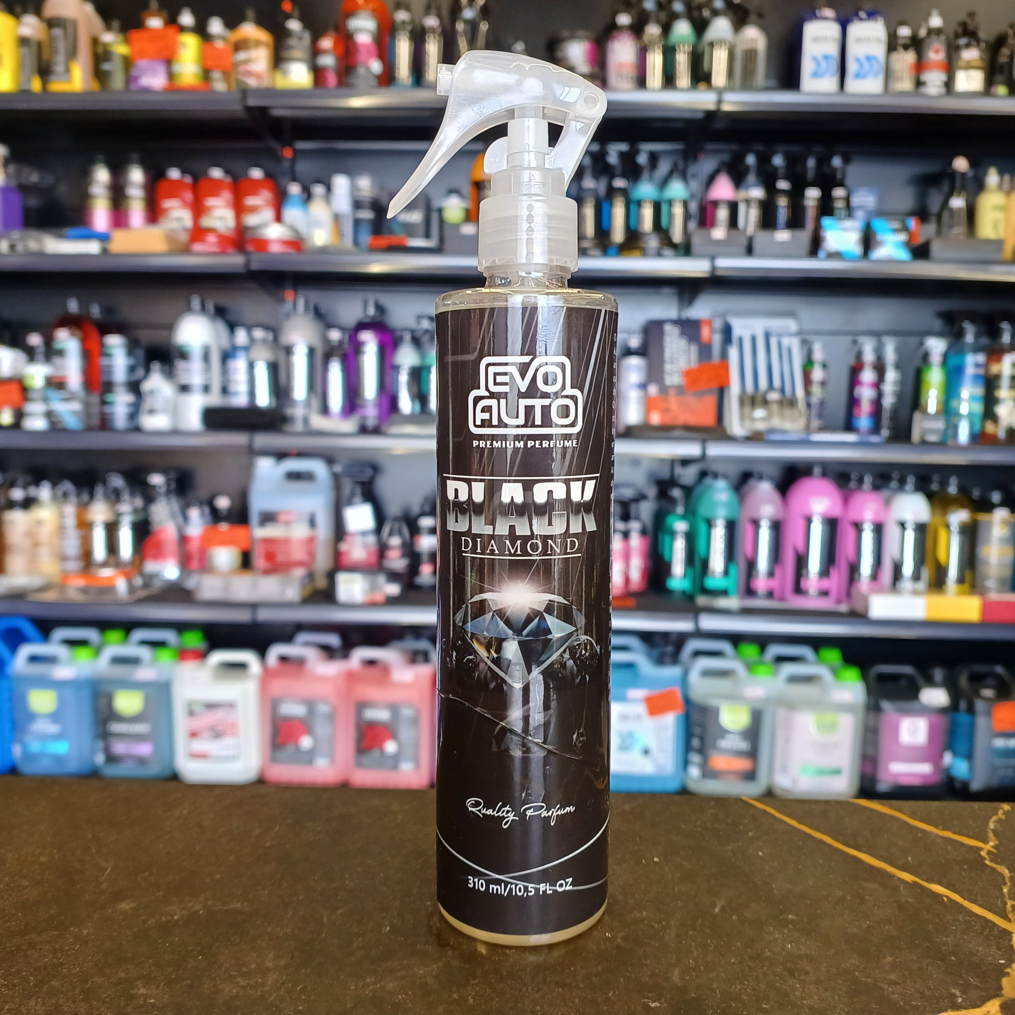 Aromatizante Premium Black Diamond 310ml. Evo Auto