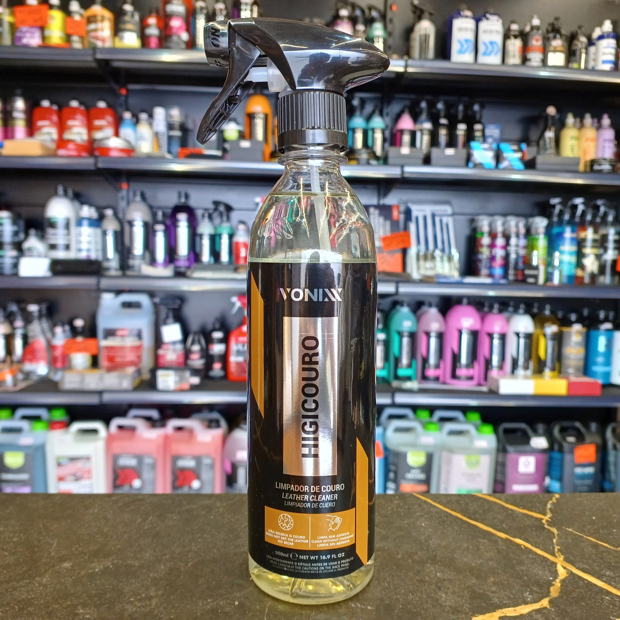 Higicouro Limpador De Bancos Em Couro 500ml - Vonixx
